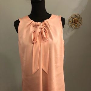 Tommy Hilfiger Pink Bow Top Size Large
